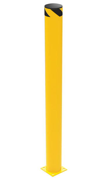 STEEL PIPE SAFETY BOLLARD 72 X 6-1/2 IN